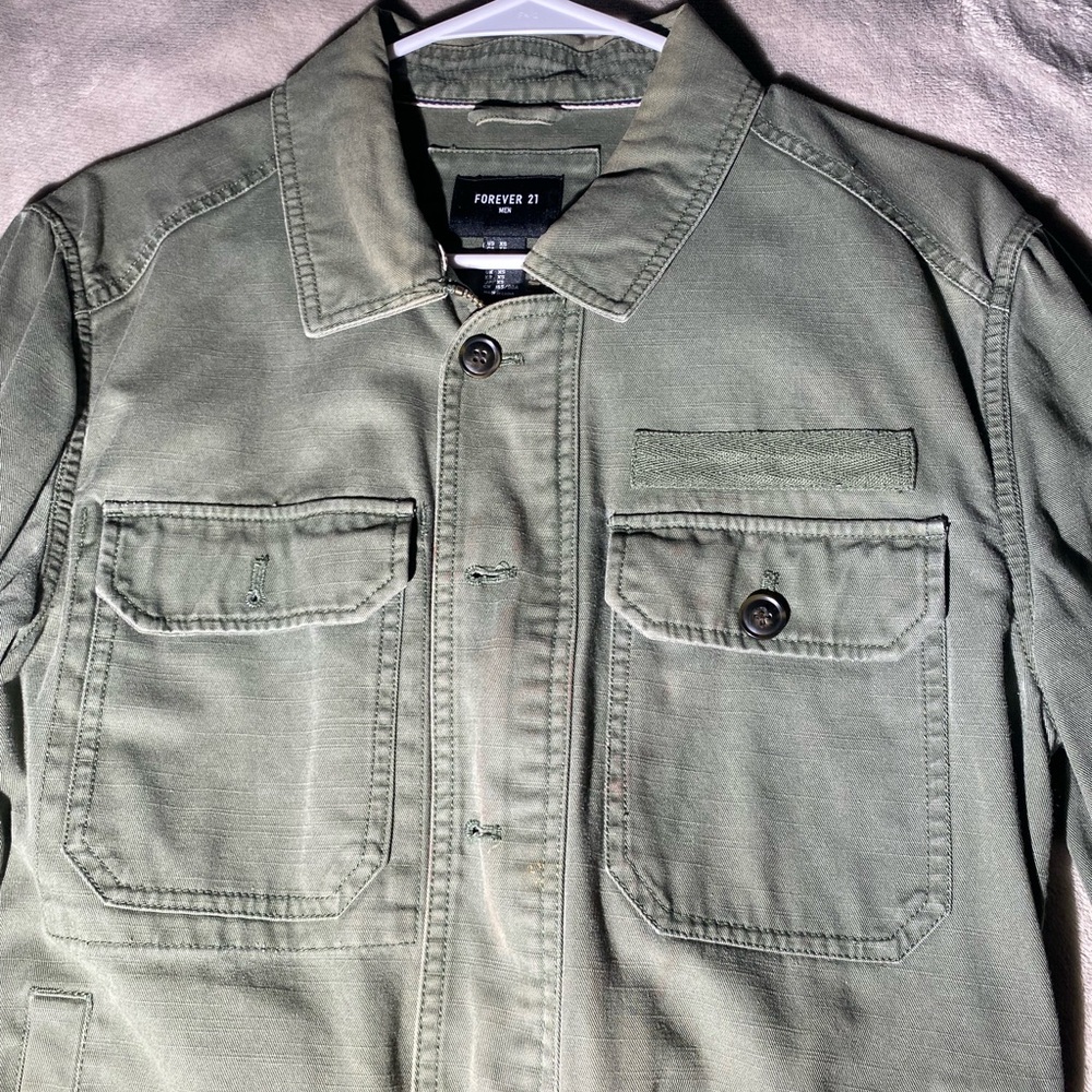 Forever 21 Olive Jacket